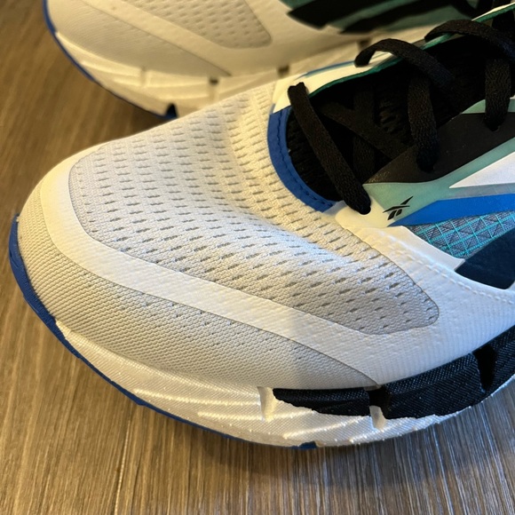 Reebok Men’s FloatZig 1 Shoes Sz(11) White/Black/Mint 100206594 no box pre own - Picture 7 of 10